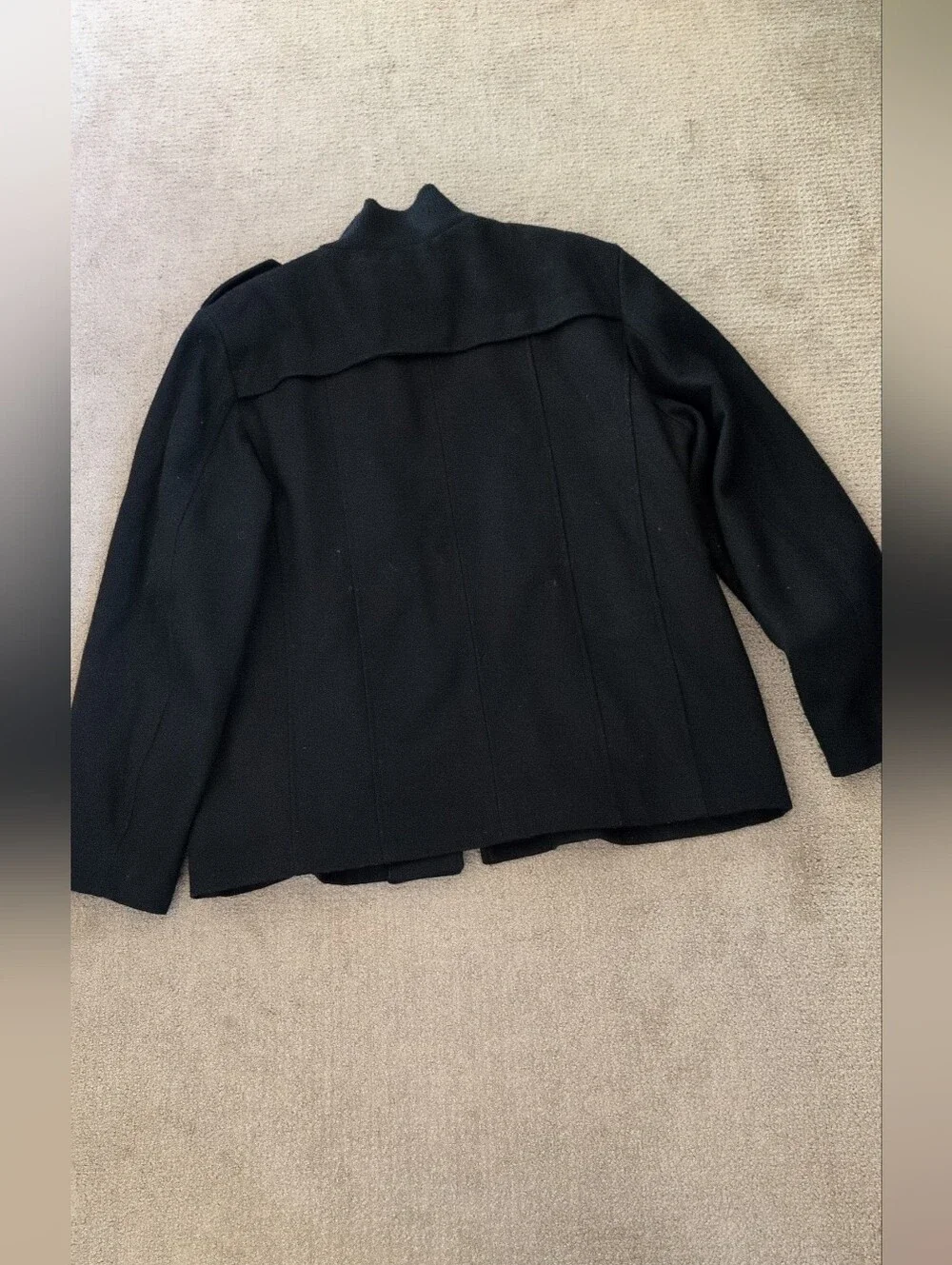 Guess Men's Wool Blend Military Style Coat/ Jacket